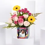 Squid Squad Personalised Flower Vase