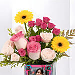 Squid Squad Personalised Flower Vase