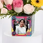 Squid Squad Personalised Flower Vase