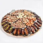 Stuffed Dates and Premium Nuts Platter