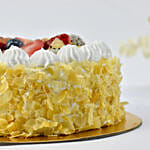 كيكة الفواكه بدون سكر | نصف كيلو