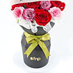 Teachers Day Mix Color Roses Sleeve Arrangement