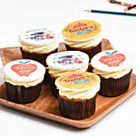 Thanks You Flower With Cupcake For Teacher