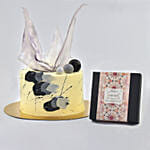 Tiers of Joy Delectable Red Velvet Cake with Mirzam Chocolates