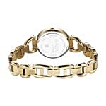 سلة ورود و ساعة تيتان نسائية