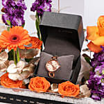 ساعة تيتان راجا روس الجلدية مجانًا