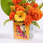 Traditional Onam Flower Arrangement