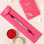 Tranquil Harmony Beads Rakhi2 Fnp Chocolate