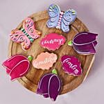 Tulips and Butterfly Cookies