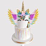 Unicorn Fairy Marble Cake