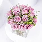 Vase Of Royal Purple Rose