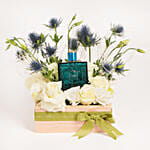 عطر رجالي فيرساتشي عود نوير 100 مل مع بوكس عباد الشمس