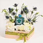 عطر رجالي فيرساتشي عود نوير 100 مل مع بوكس عباد الشمس