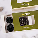 بوكس كيك الهالويين الأسود