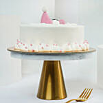 Whimsical Cloud Bear Chocolate Cake 8 Portion