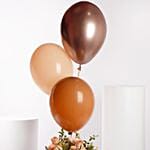 همس الزهور | فازة ورد و بالونات