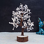 White Agate Stone Handcrafted Wishing Tree