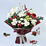 White Beauty Christmas Bouquet