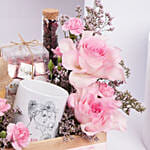 هدية بوكس هدايا وكوب مطبوع للأم