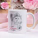 هدية بوكس هدايا وكوب مطبوع للأم