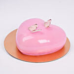 هدية مميزة باقة ورد في فازة مخصصة و كيك 500 غ