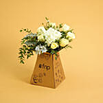 روعة الأبيض | بوكس أزهار بيضاء