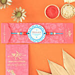 Worlds Greatest Brother Personalized Rakhi N Motichoor Laddoo