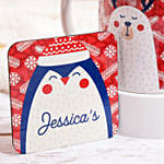 طقم هدايا مق و كوستر مخصص بالاسم