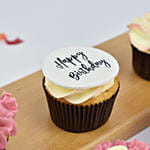 Yummy Cupcakes with Birthday Balloons