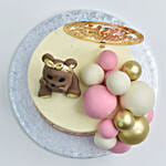 Yummy Teddy Red Velvet Cake