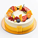 Yummy Vanilla Berry Delight Eggless Cake 16 Portion