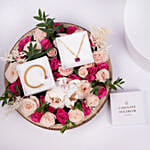 Caroline Svedbom Dark Rose Jewlery Tray For Her