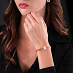 Cerruti 1881 MOP Gold Plated Bracelet For Her