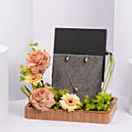 Cerruti 1881 Gold Plated Jewellery Gift Tray