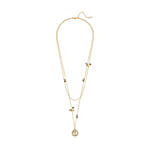 Cerruti 1881 Butterfly with Crystals Gold plated Necklace for Her