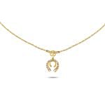 طقم أماليا الذهبي | مجوهرات شيروتي 1881 مع لمسة ورد