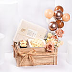 Elli Junior Luxury Baby Gift Set With Teddy And Blanket