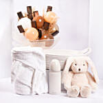 Elli Junior Newborn Gift Basket Cream And White Edition