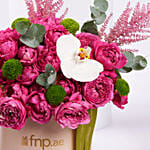 Charming Pink Rose Bloom Box