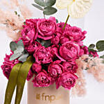 Pastel Rose Bloom Box