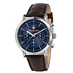 Maserati Analog Leather Watch