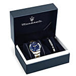 Maserati Blue Dial Analog Watch for Men