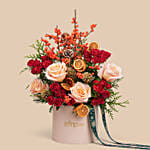Christmas Rose And Berry Box