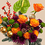 Vibrant Glow Christmas Arrangement