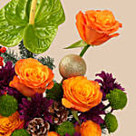 Vibrant Glow Christmas Arrangement