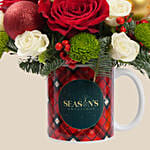 Classic Christmas Bloom Vase