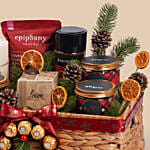 Opulent Holiday Gourmet Basket