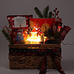 Red Christmas Treat Basket