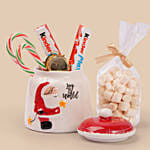 Red Plaid Christmas Magic Hamper