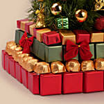 Christmas Snowman Chocolate Arrangement